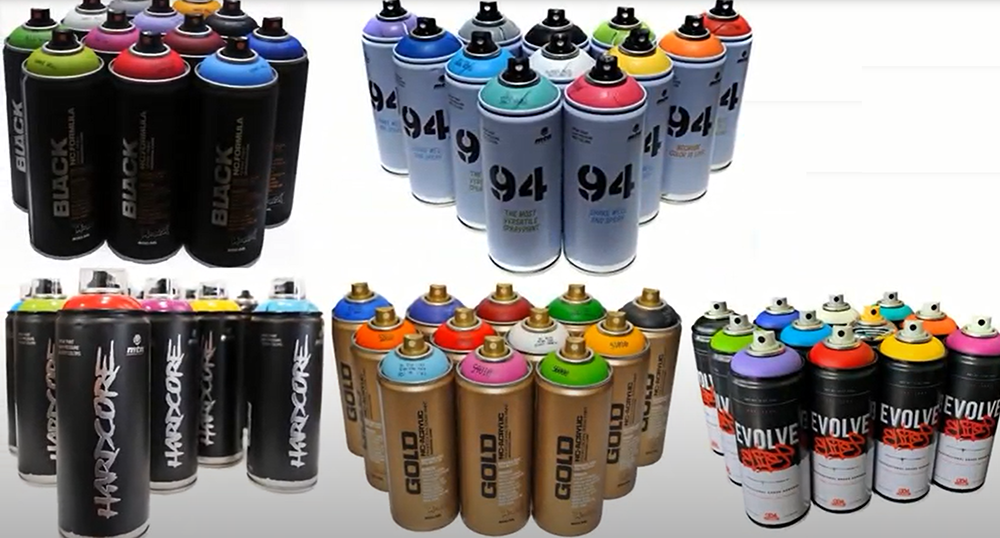 Main Spray Paint Types